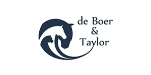 deBoer and Taylor Equine Vets, Dorchester logo - preWeb Design