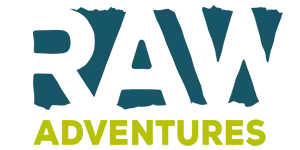 RAW Adventures logo - preWeb Design