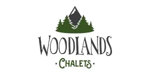 Woodlands Chalets logo - preWeb Design
